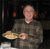 Charles McAdams at a Restaurant