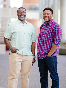 Photo of Vincent Ratcliff and Jonathan Umelo